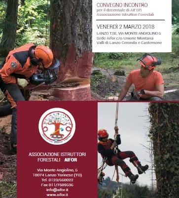 Convegno: “L’istruttore forestale: una figura importante per la formazione e qualificazione del settore”