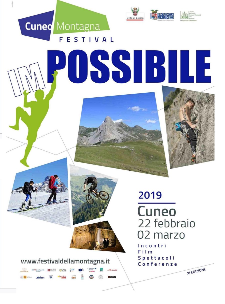 Cuneo Montagna Festival- dal 22 febbraio al 2 marzo 2019